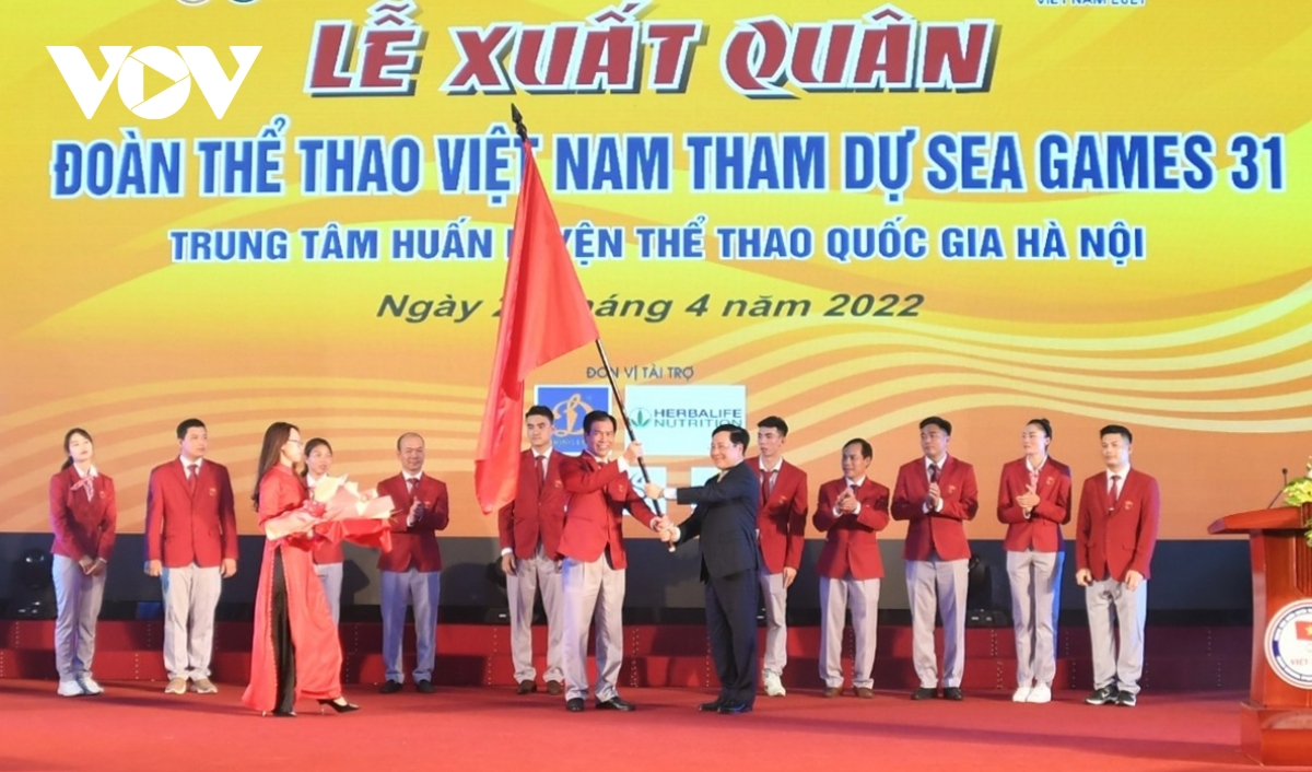 Đoàn Thể thao Việt Nam xuất quân tham dự SEA Games 31